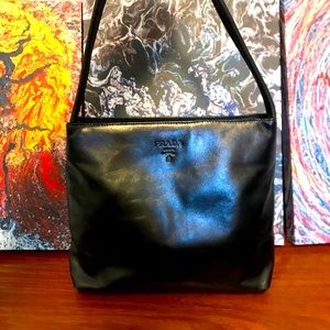 Authentic $1250.00 Prada Milano Leather Handbag